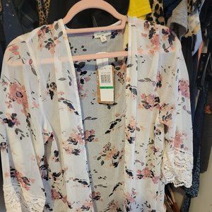 NWT Sheer Kimono